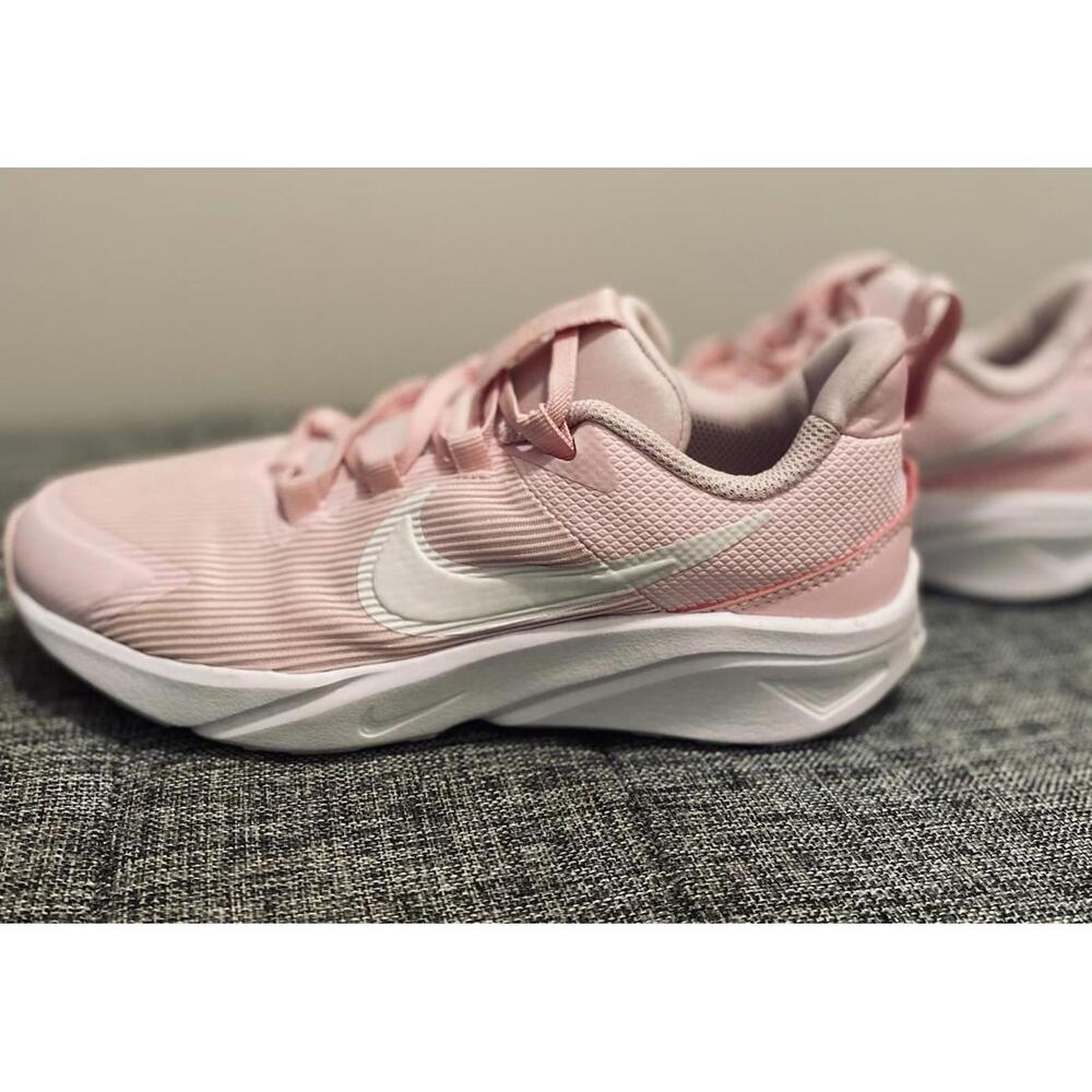 Nike Star Runner 04 Pink & White Size 2Y Sneakers DX7614-602